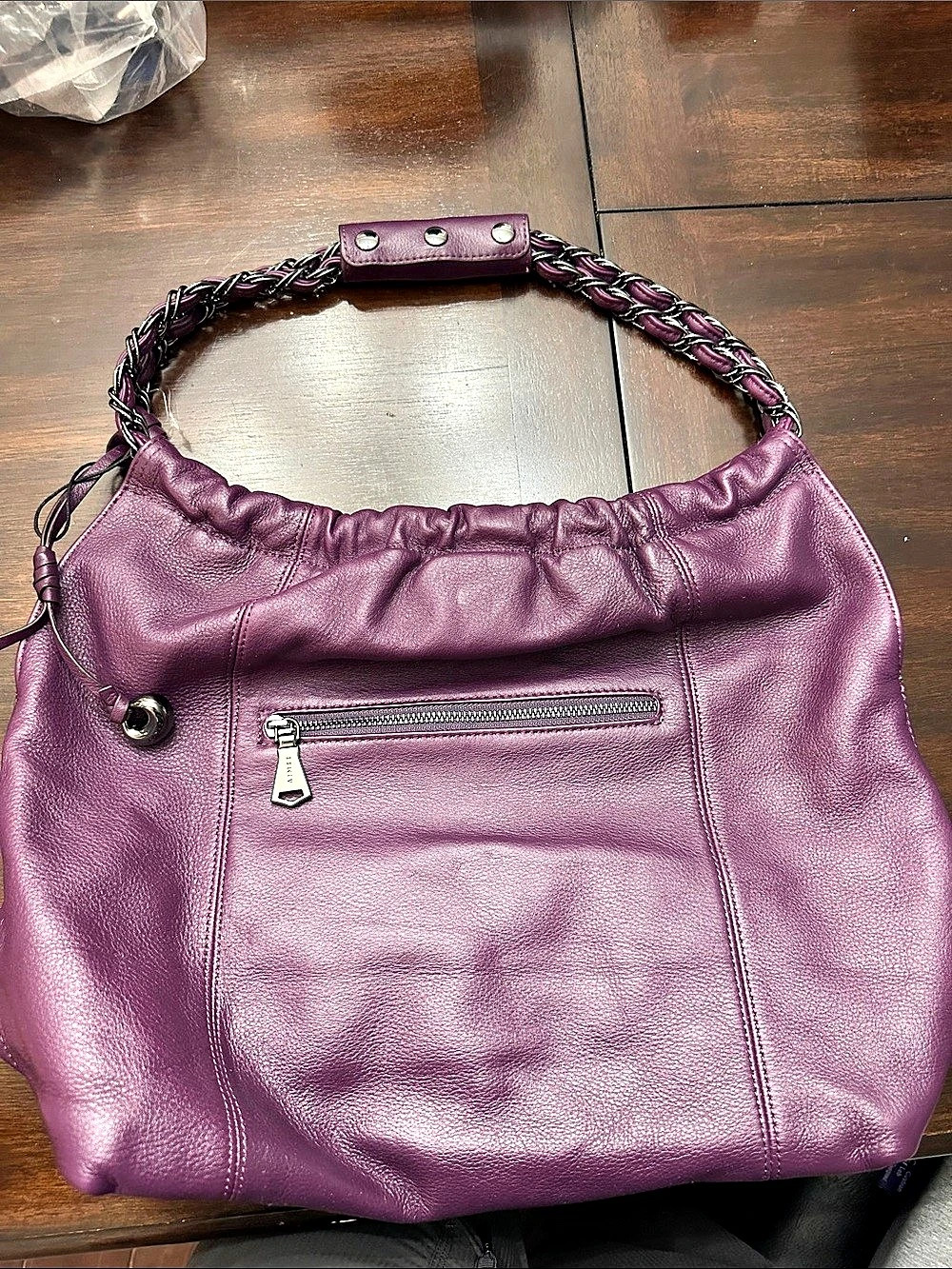 Aimee Kestenberg Lennon Large Shoulder Bag in Plum